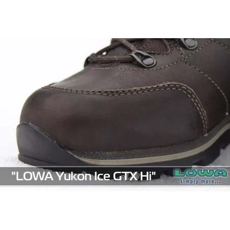 Черевики зимові "LOWA Yukon Ice GTX Hi", Dark Brown